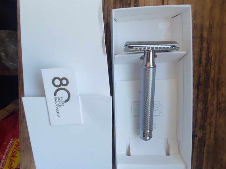 Muhle r89 j80 stalowa maszynka na żyletki