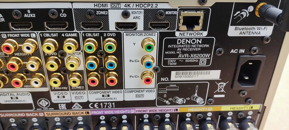DENON AVR-X6200W wysokiej klasy 9.2, Made in Japan
