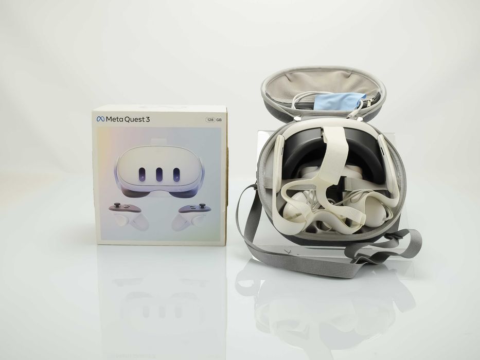 Meta Quest 3 128GB – Zadbany Zestaw z Dedykowanym Etui Kędzierzyn