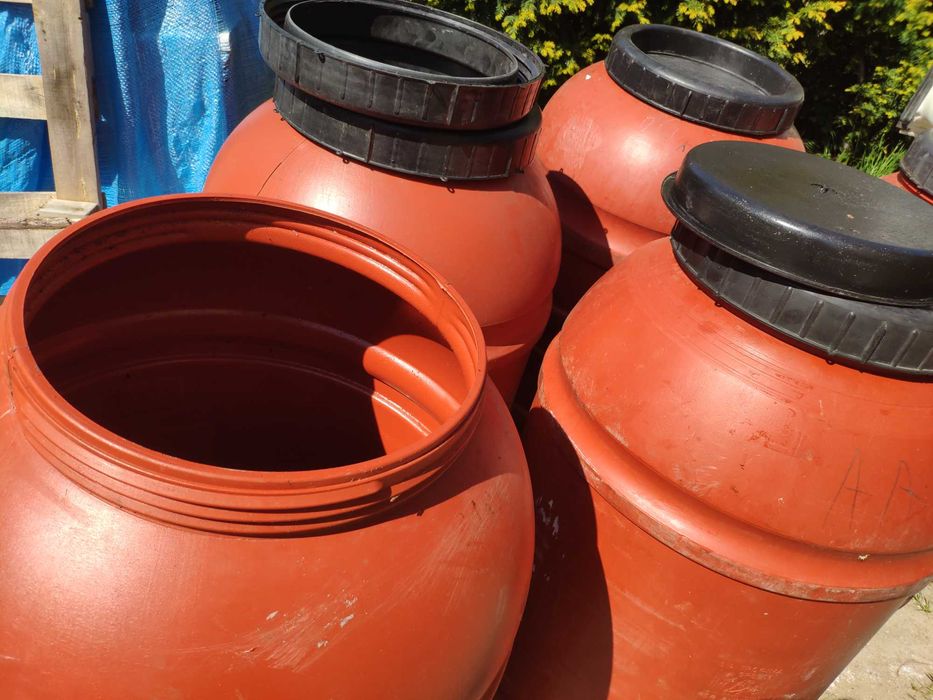 Goleniów DOWÓZ GRATIS Beczka plastikowa 220l na wodę NIE PO CHEMII