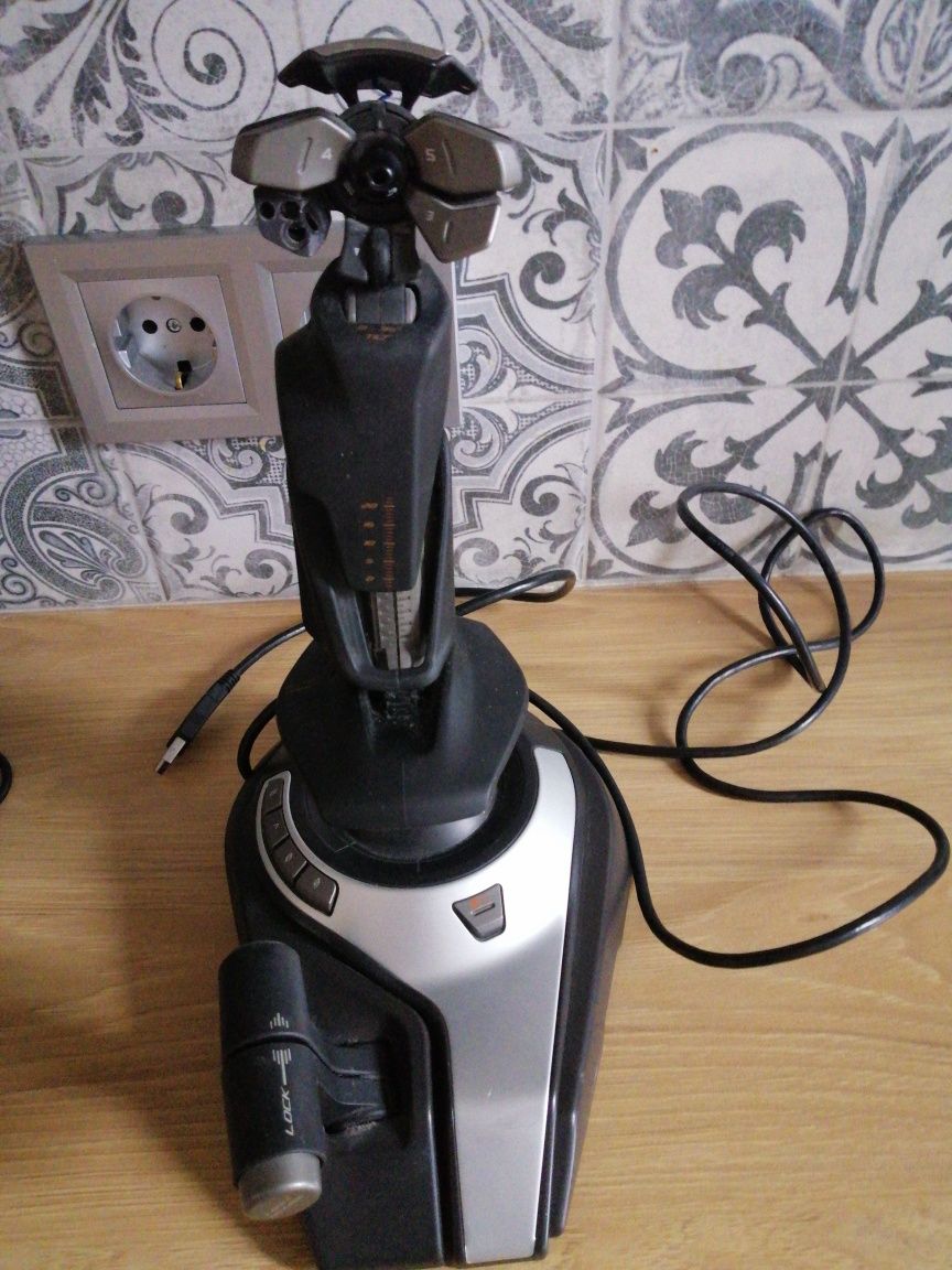 Игровой руль педали авиаджойстик: 1 500 грн. - Аксесуари Любимівка на Olx