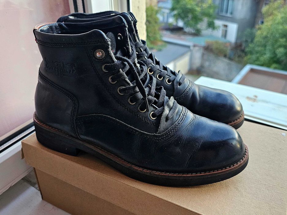 Ботинки кожа Levis 42р