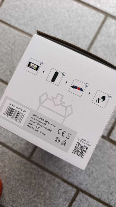 Vídeo Porteiro 7” Touch ORNO | Sistema RFID +Cart. Proximidade | Novo