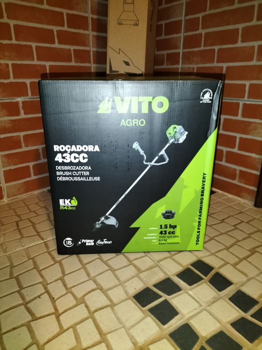 Roçadora nova da vito