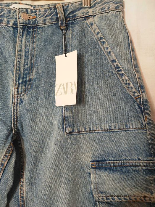 Джинси жіночі CARGO ZARA плюс сайз нові