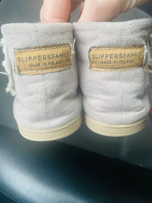 Kapcie slippers family motylek