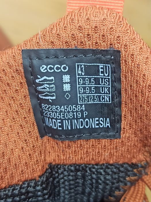 Nowe 769PLN Ecco buty męskie trekkingowe trailowe codzienne 44(43