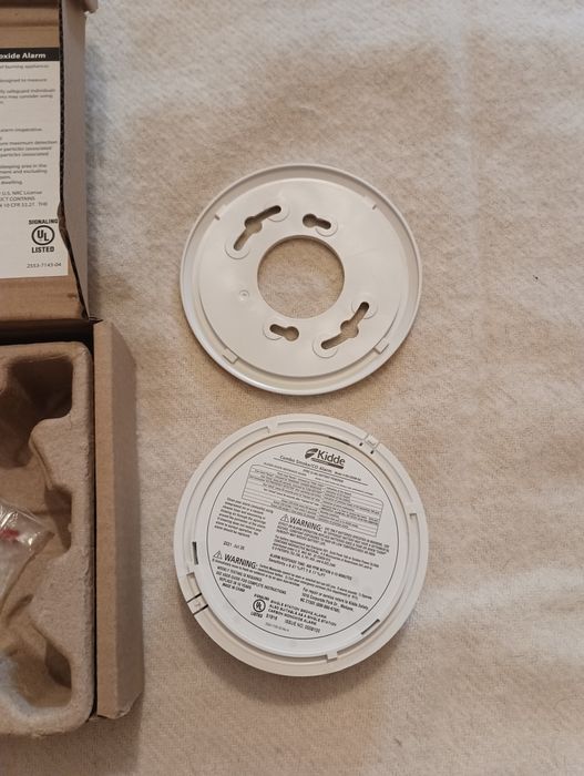 Kidde detector de fumo e dióxido de carbono