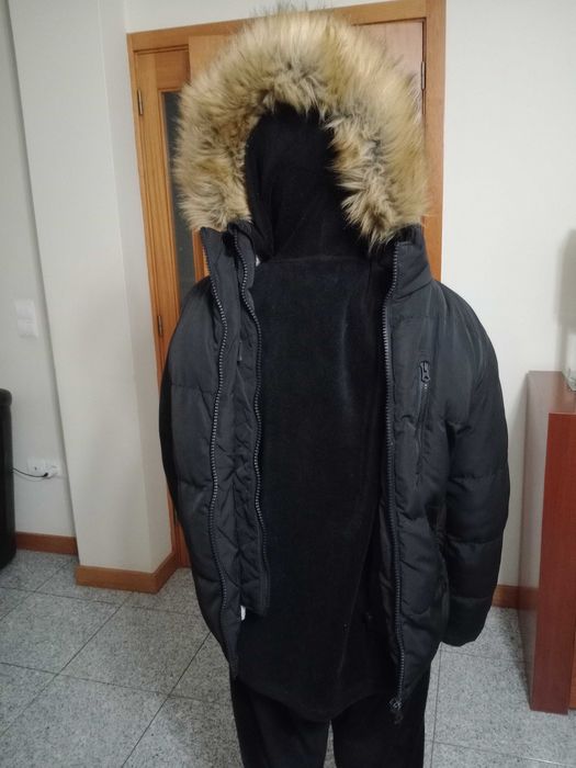 Casaco forrado e com pêlo PROMOÇAO DE NATAL