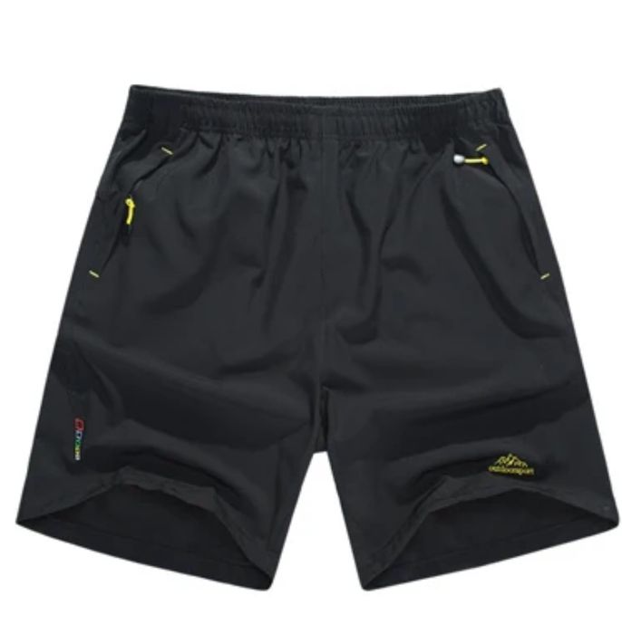 Лёгкие быстросохнущие спортивные шорты Dimusi OutDoor 3XL Black Green