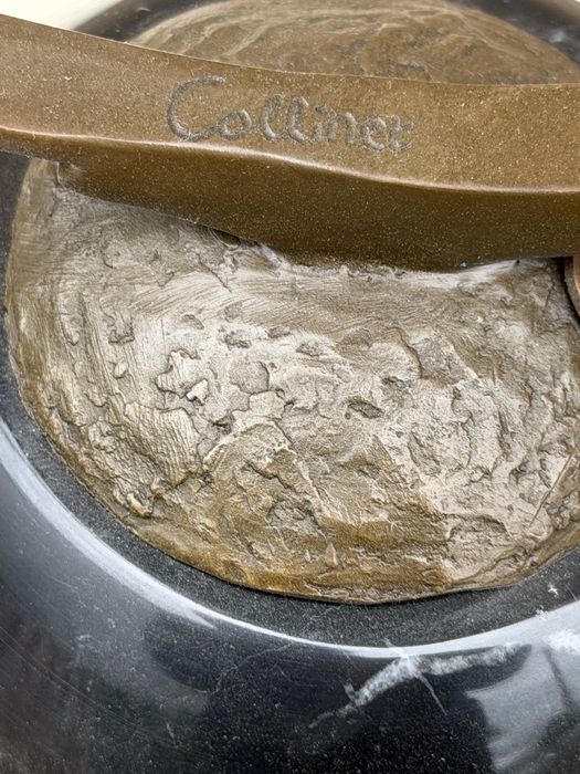 Baletnica tancerka rzeźba z brązu sygnowana