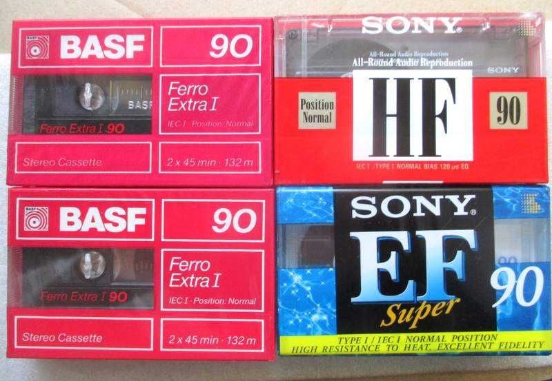 TDK Basf Sony Tokaido JVC Levis Аудиокассеты, кассеты для магнитофона