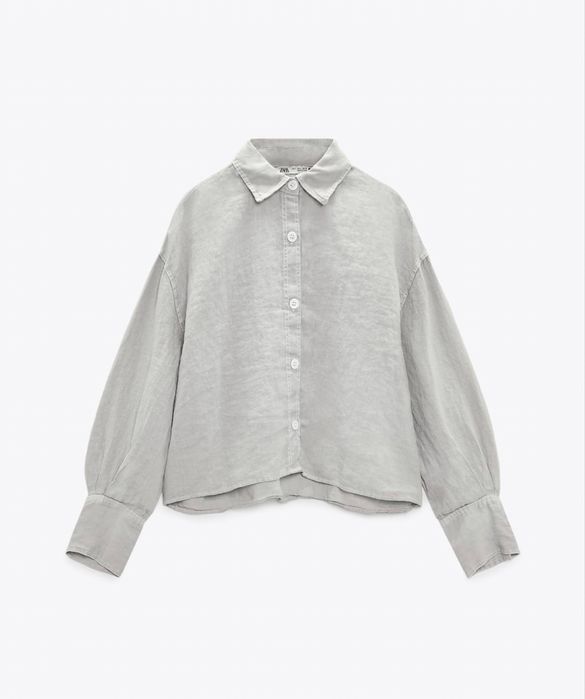 Лляна сорочка ZARA