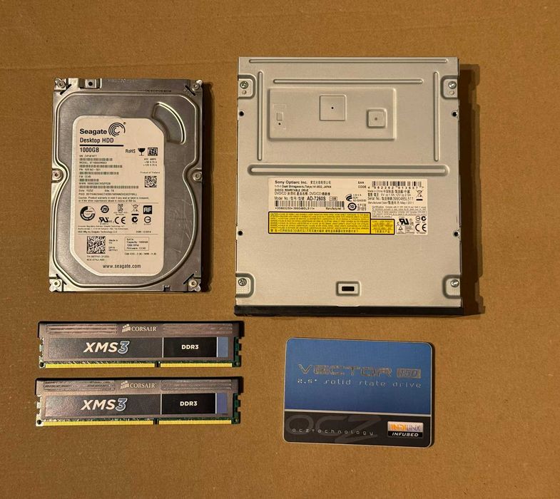 Komputer PC i3-530 / 8 GB RAM / SSD 128 GB + HDD 1 TB / Windows 10 Pro