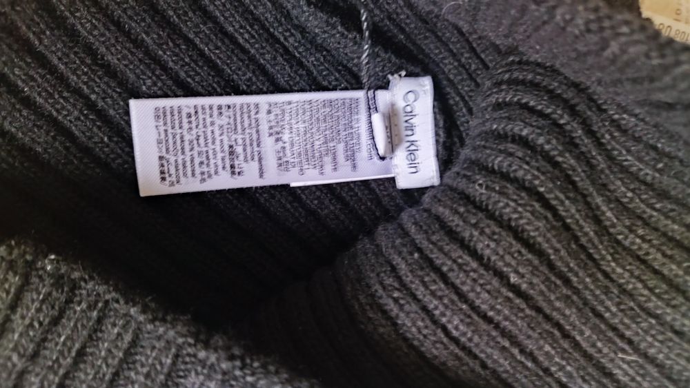 Czapka Calvin Klein czarna