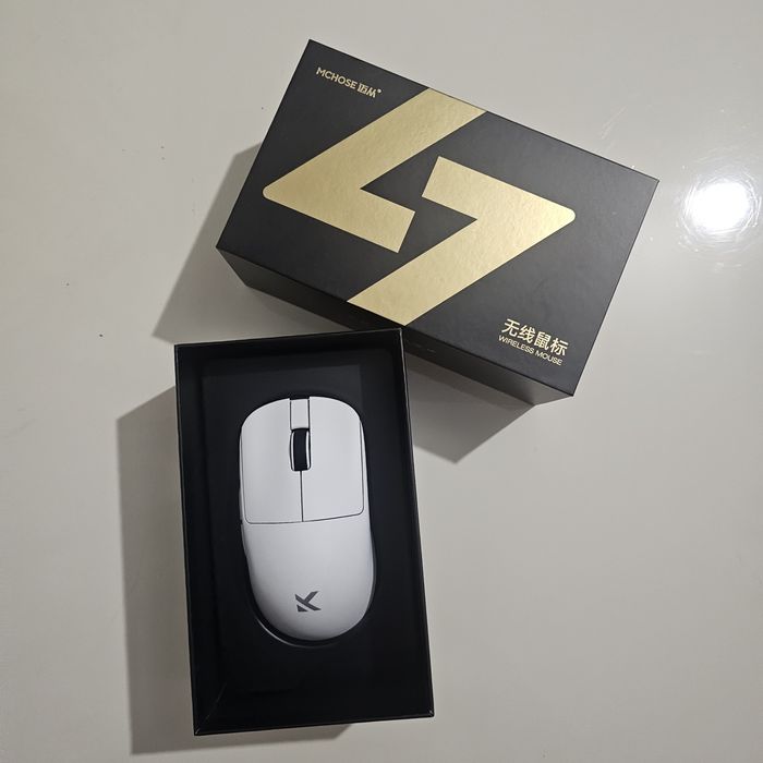 Oryginalna Mysz  Gamingowa MCHOSE L7 Ultra Biała