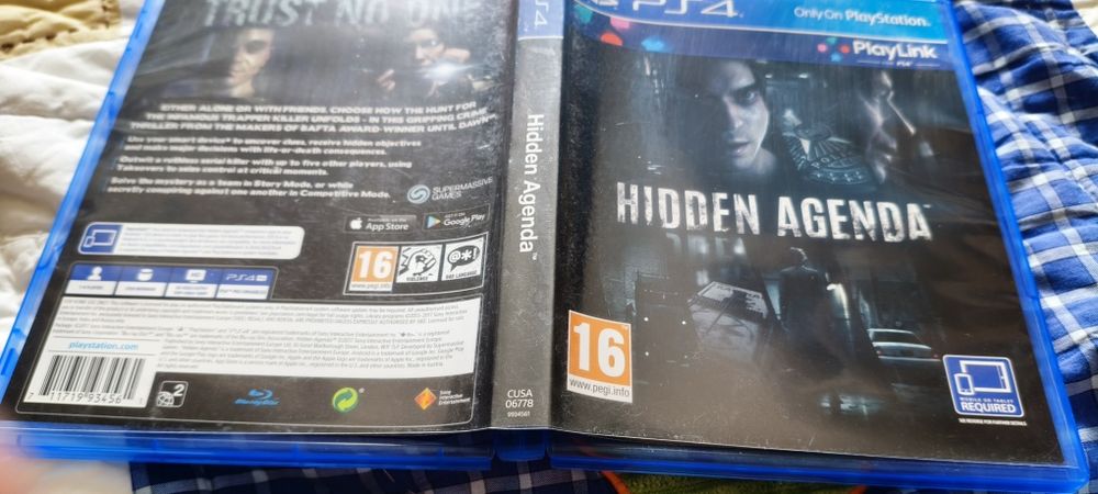 Hidden Agenda ps4