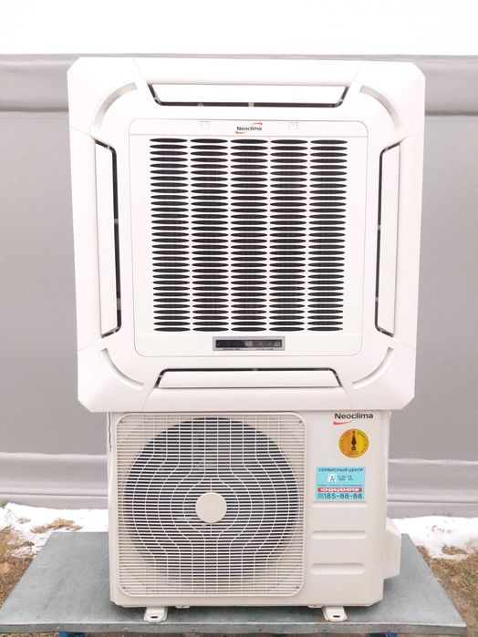 Инверторный Кассетній кондиционер Neoclima 24 - 80 м² до -20С Монтаж!