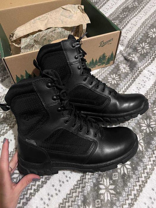 Тактичні чорні черевики Danner Lookout 8 Inch 800G