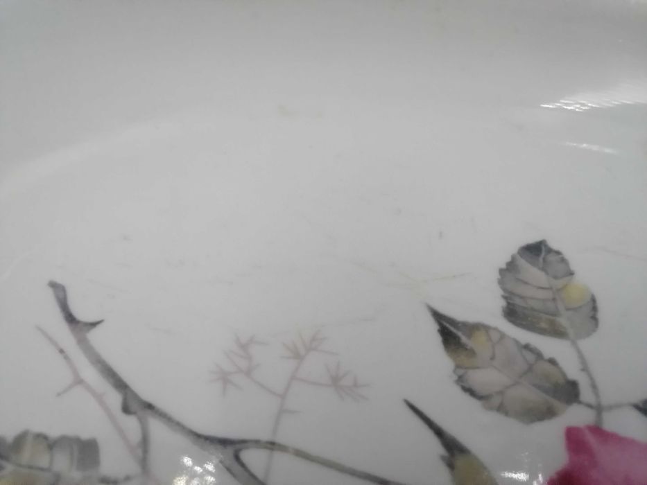 Półmisek Chodzież porcelana z PRL talerz