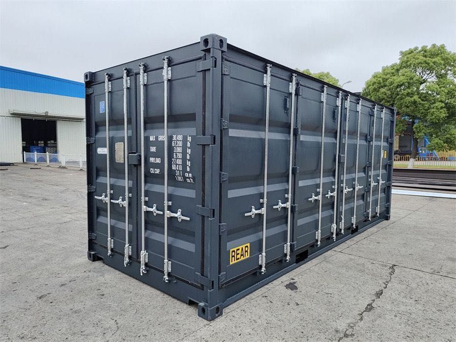 Kontener morski 20DV Open Side, 6 metrowy, nowy, boczne wrota