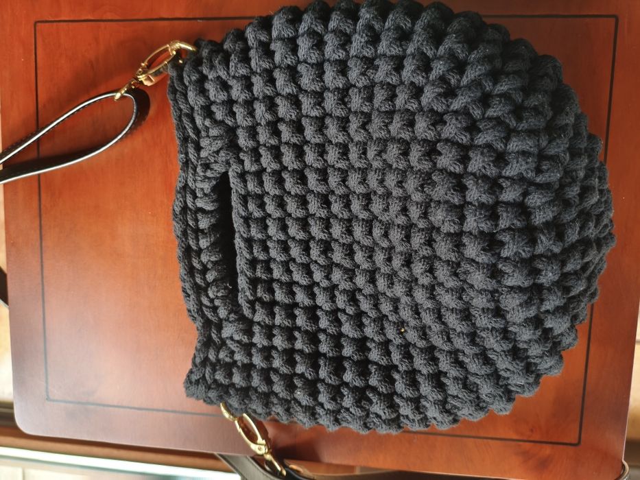 Torba ze sznurka bawełnianego Hand made