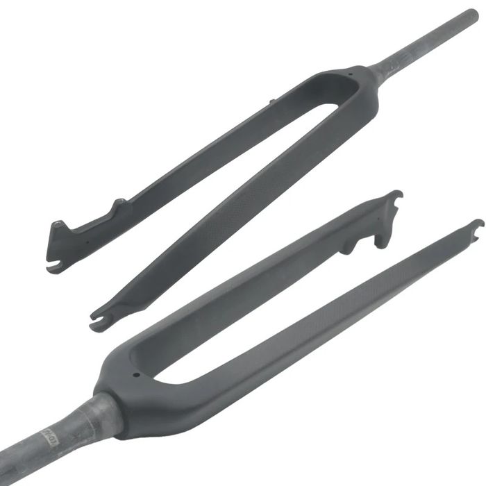 карбонова вилка МТБ MTB під конус 27.5 ригідна матова carbon 9x100