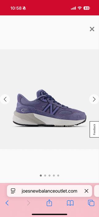 Кросівки new balance 990v6