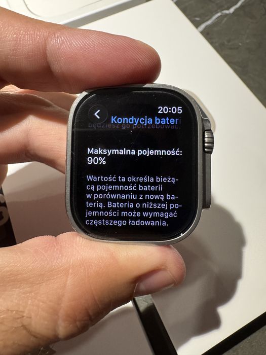 Apple Watch Ultra 2 49mm Titanium Indigo Alpine Loop L