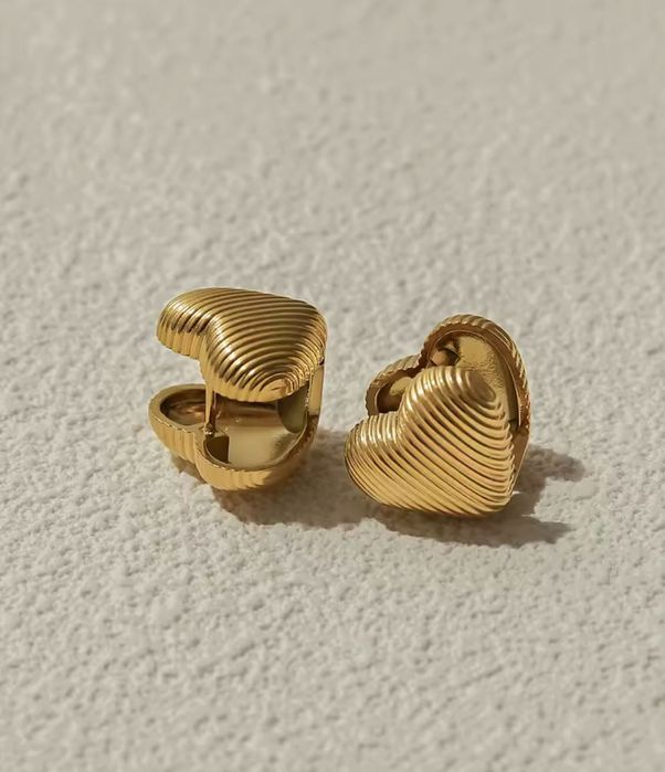 Kolczyki SErduszka unikat