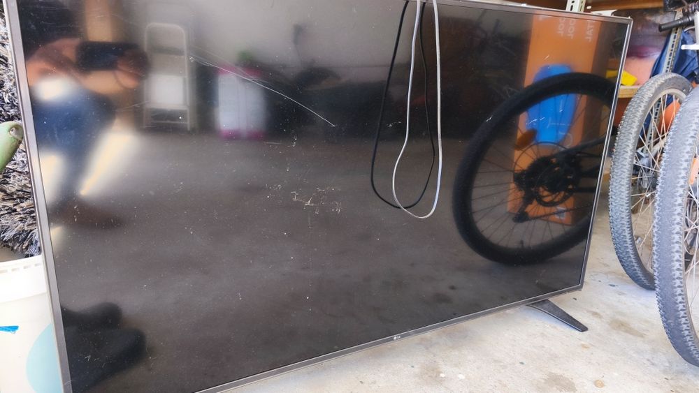 Tv LG 55 Full HD painel avariado