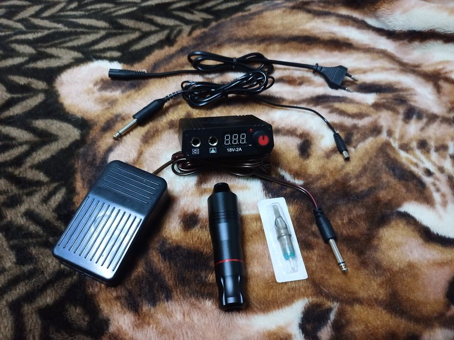 Тату машинка. Комплект.