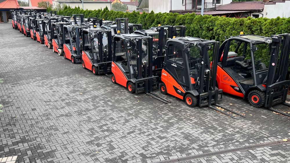 Wózek widłowy Linde używany 100 sztuk gotowych do pracy