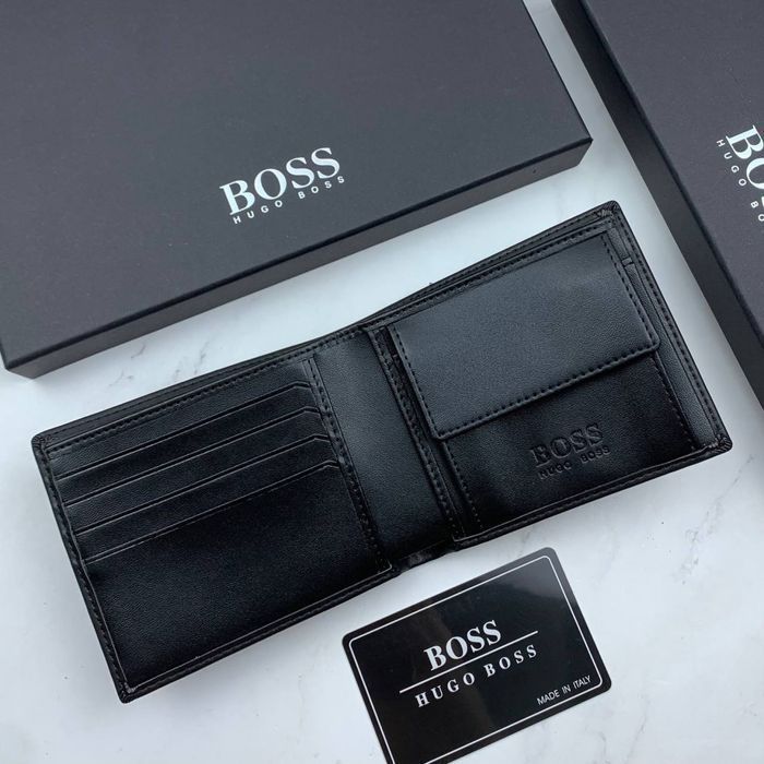 Мужской кошелек hugo хьюго чоловічий гаманець портмоне картхолдер