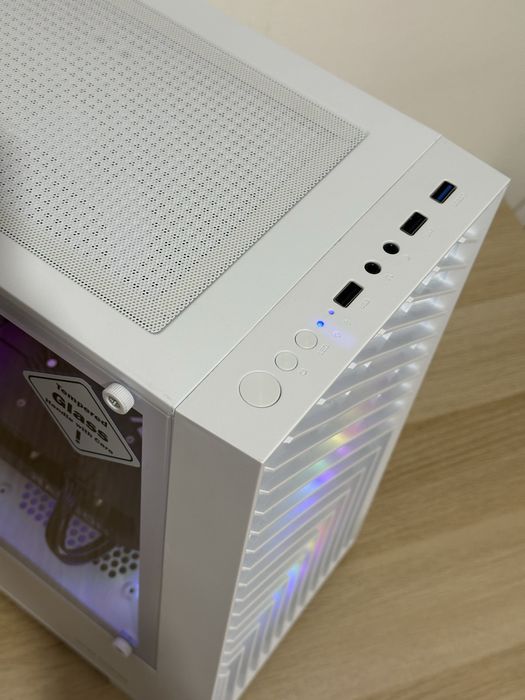 Torre Gaming Branca RGB | Ryzen 5 + RX 6600 XT