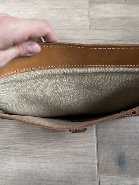 Koniakowa aktówka Bree vintage