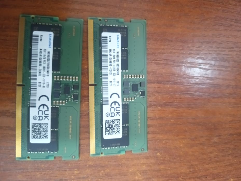 Оперативная память на ноутбук