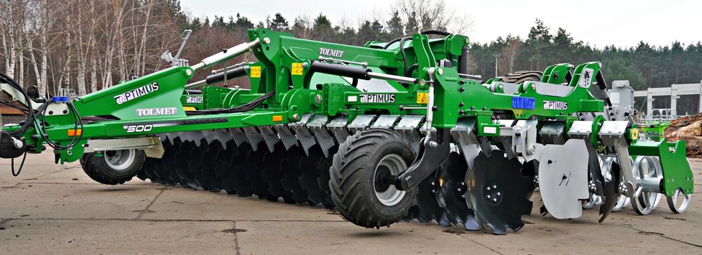 Brona hydrauliczna OPTIMUS 5m + Wózek producent TOLMET Okazja!!