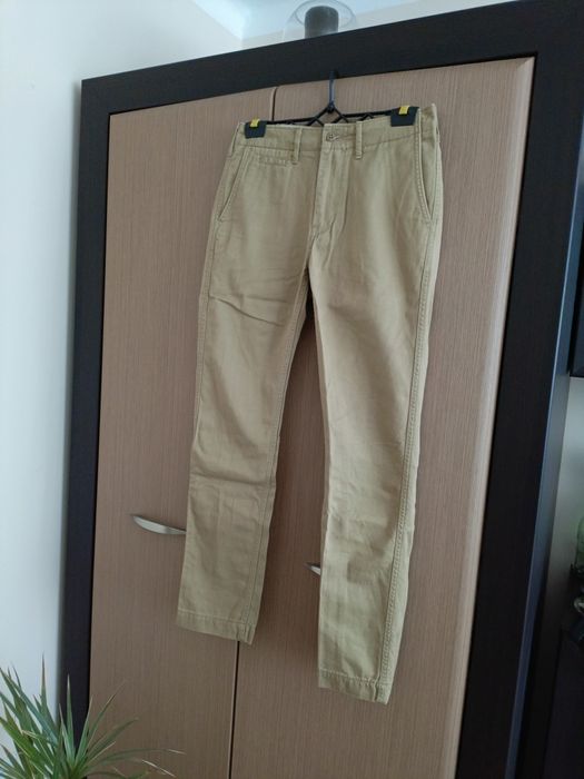 Męskie spodnie chinos Levi’s Strauss & Co W28 L32 beżowe