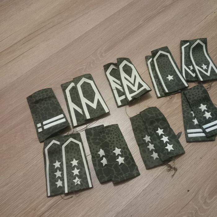 Zestaw stopni wojskowych LWP wz.89.