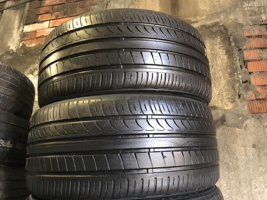 666 Пара Летних шин с латкой R19 255/40 Austone