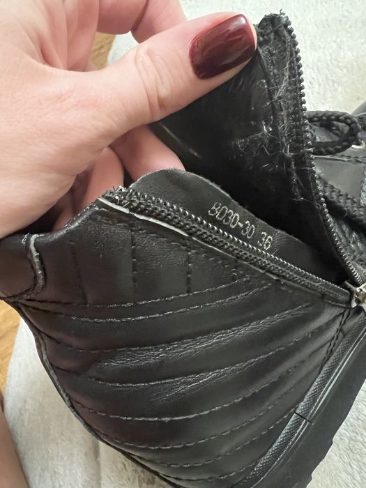 Кожаные ботинки hypnoz 37