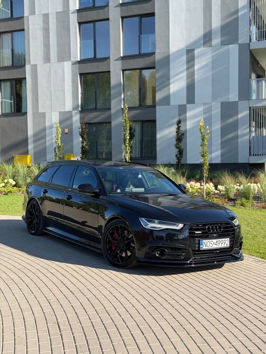 Audi A6 Avant Wersja competition, fotele kubełkowe, full maxton design