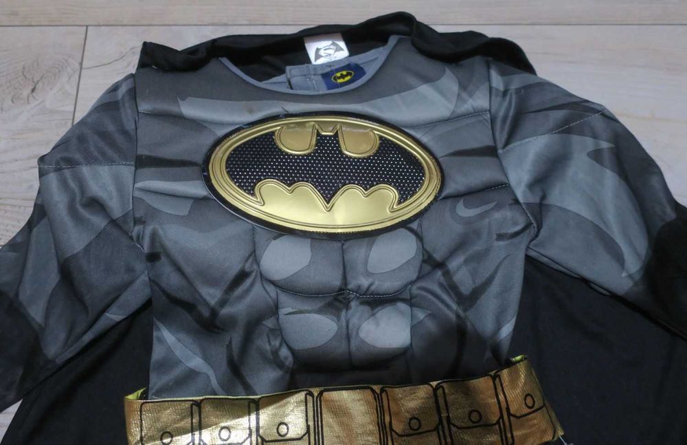Strój Batman r 98-104, 4-4 lata TU