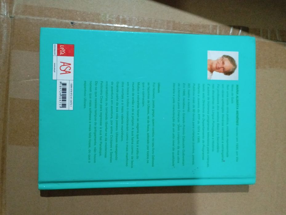 Livro Ulisses de Maria Alberta Meneres
