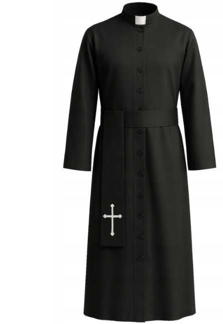 Strój Księdza Karnawał Halloween Sutanna XL Dla Dorosłych Kostium