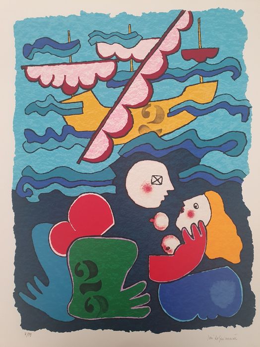 Guimarães, serigrafias grandes