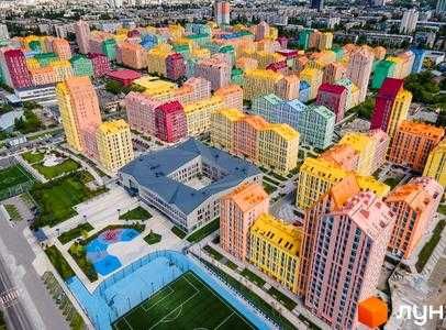 ЖК Комфорт Таун. проспект  Соборності 17. Дворівнева 50м2