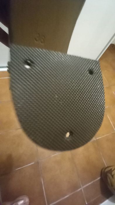 Botas em pele como novas 36