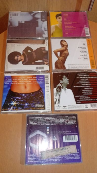 7 Cd's música brasileira